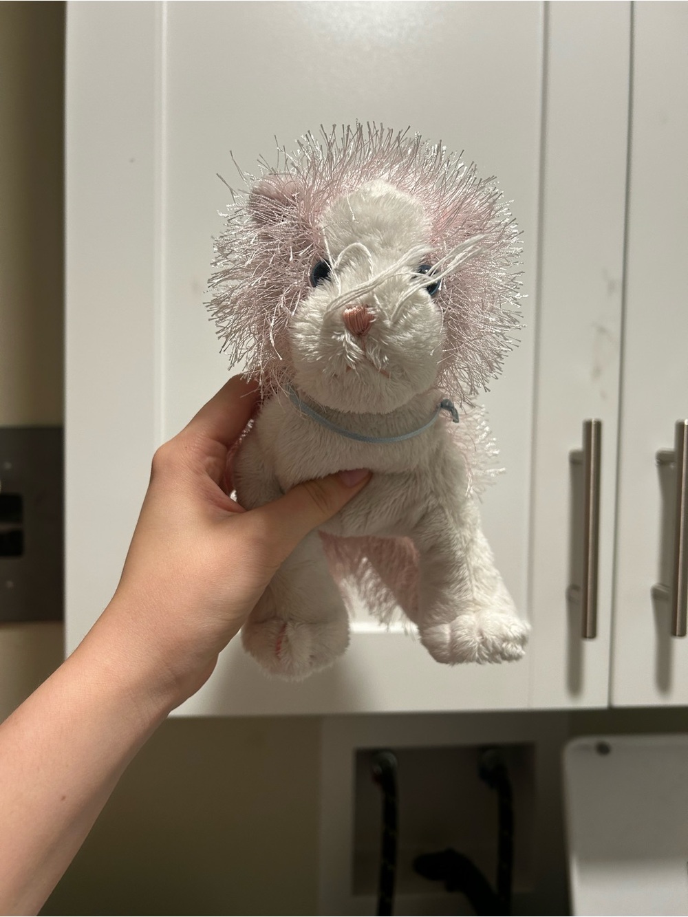 Webkinz Pink and White Cat